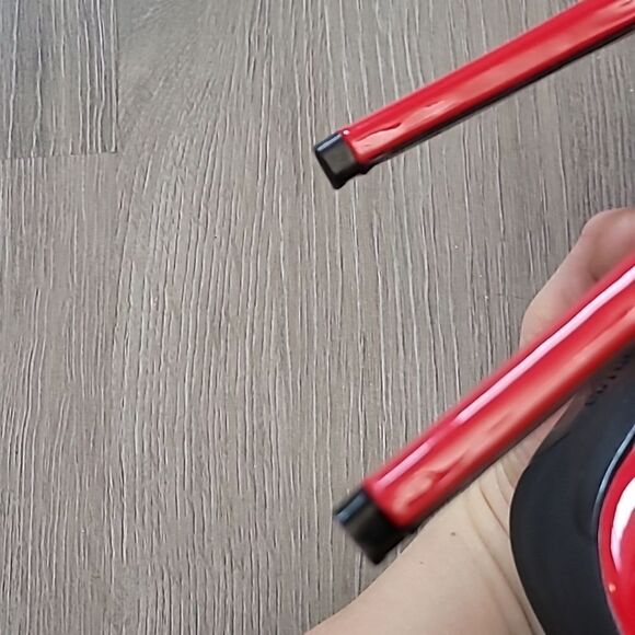 fereshte Patent Red Stiletto High Heels Women's Size 8 - Picture 8 of 8